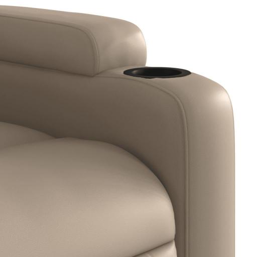 Sillón de masaje reclinable eléctrico polipiel CAPUCHINO [5]