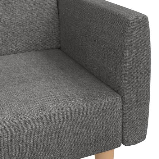 Sofá cama con reposapiés 220cm GRIS CLARO [3]