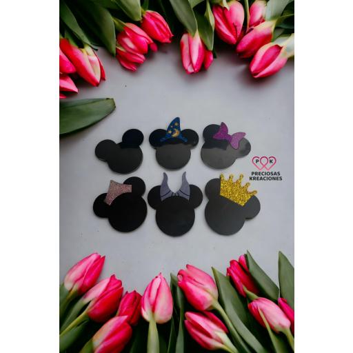 Lote de Posavasos Mickey & Minnie - Versión Clásica 