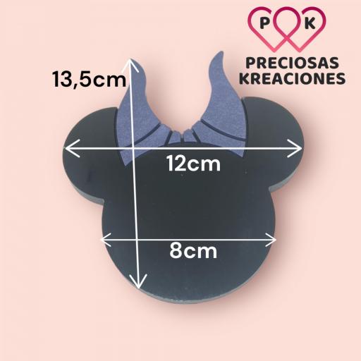 Posavasos Mickey & Minnie - Maléfica [1]