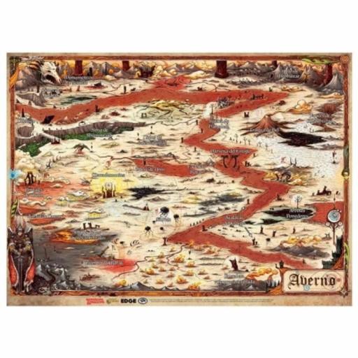 Dungeons & Dragons: Mapa de Averno (español)
