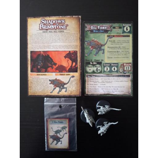 Shadows of Brimstone: Hell Vermin Enemy Pack [2]