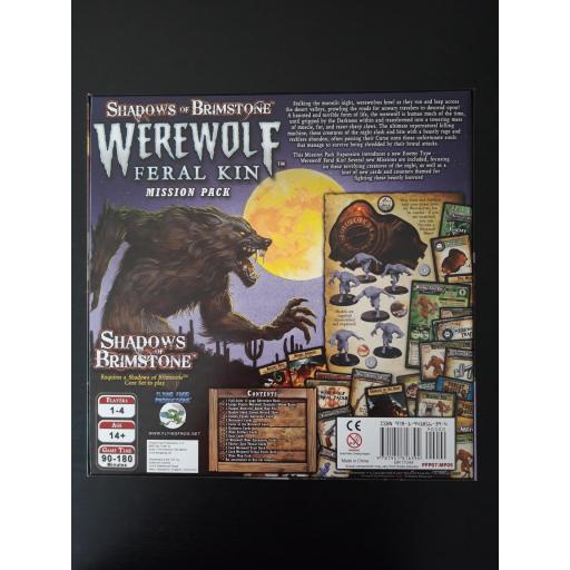 Shadows of Brimstone: Werewolf Feral Kin Mission Pack [1]