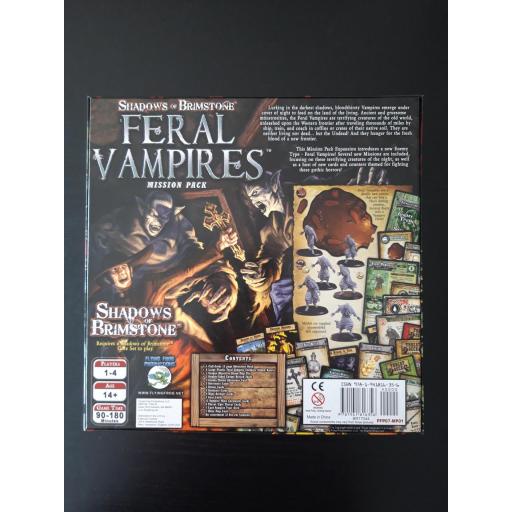 Shadows of Brimstone: Feral Vampires Mission Pack [1]