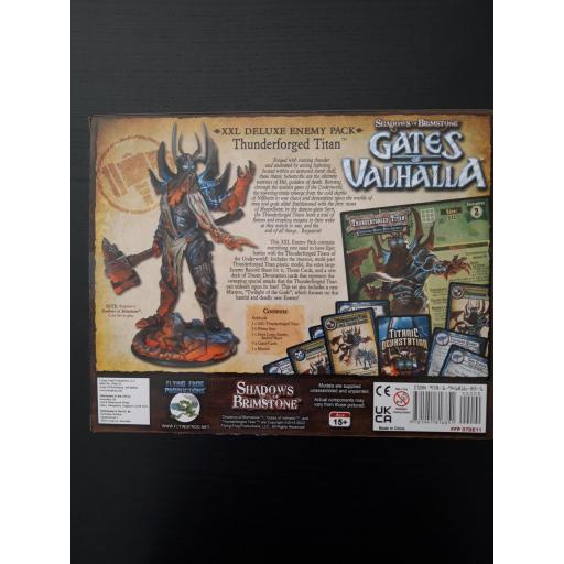 Shadows of Brimstone: Gates of Valhalla. Thunderforged Titan XXL Deluxe Enemy Pack [1]