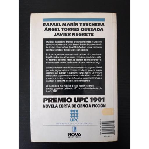 Premio UPC 1991. Novela corta de ciencia ficción [1]