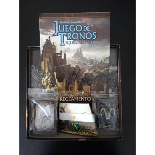 Juego de Tronos: El Juego de Tablero (Segunda Edición) + expansiones Festín de Cuervos y Danza de Dragones [4]