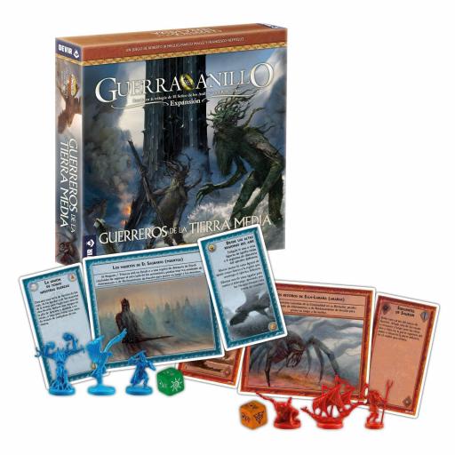 Súper Pack Guerra del Anillo (2ª ed.), expansiones, tapete deluxe, con fundas y promo Bárbol [4]