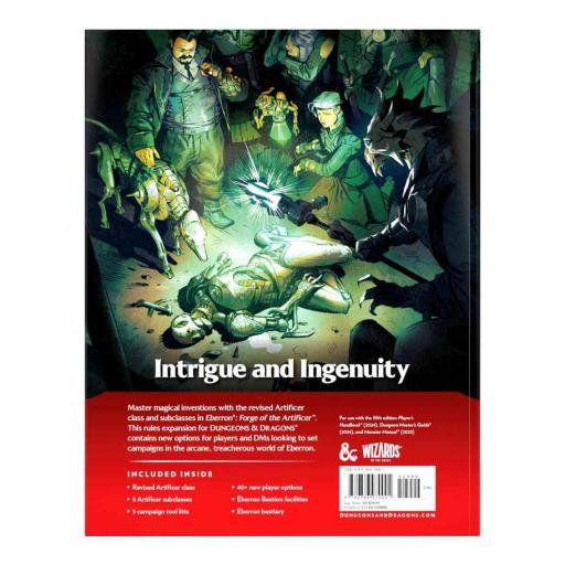 D&D Eberron: Forge of the artificer (regular cover) [1]