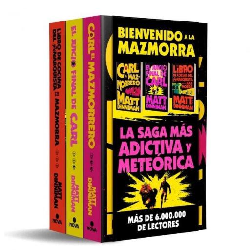 Pack Bienvenido a la Mazmorra: CARL EL MAZMORRERO / EL JUICIO FINAL DE CARL / EL LIBRO DE COCINA [0]