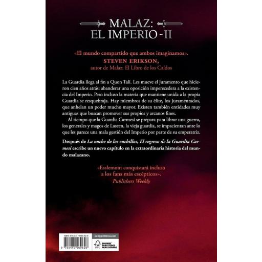 El Regreso de la Guardia Carmesí (Malaz, El Imperio 2) [1]
