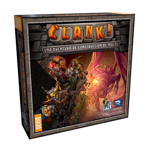 Pack Clank! y expansiones Tesoros Sumergidos y La Maldición de la Momia [0]