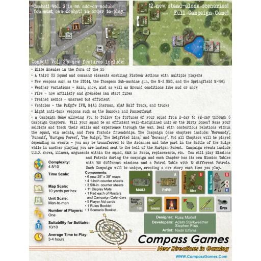 Combat! Volume 2: From D-Day to V-E Day Campaign Expansion [1]