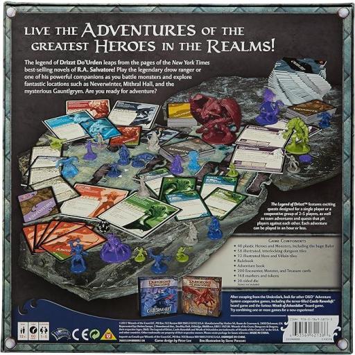 D&D The Legend of Drizzt Boardgame [1]