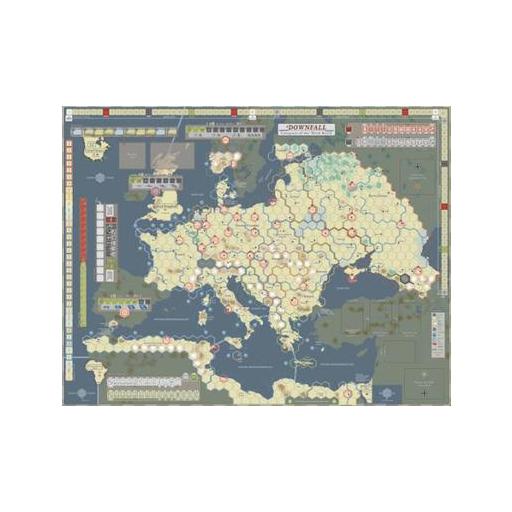 Downfall: Conquest of the Third Reich, Mounted Map + 3'' Box, 2nd Printing [1]