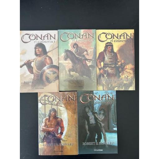 Pack Conan El Cimmerio (1-5)