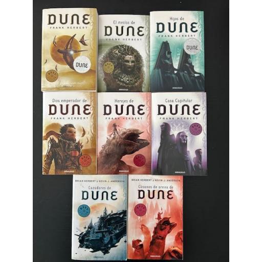 Pack Saga Dune 1-8, edición de bolsillo