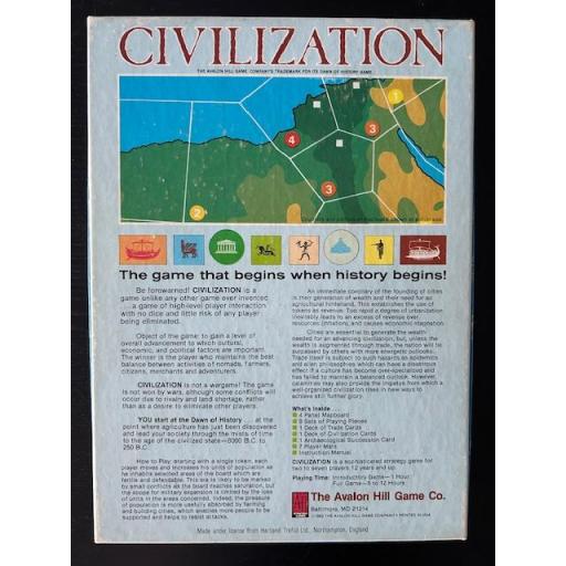 Civilization y Advanced Civilization con expansión Mapa Occidental [1]