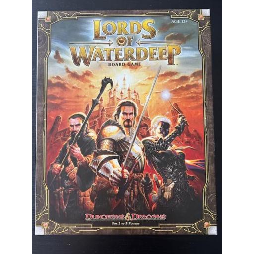 Lords of Waterdeep y expansión Scoundrels of Skullport