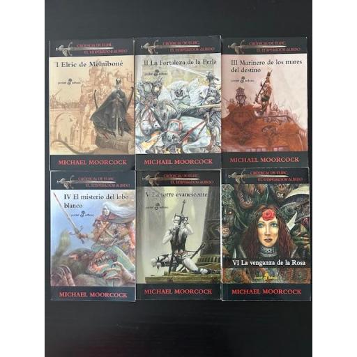 Pack  Crónicas de Elric, el Emperador Albino (I-VI)