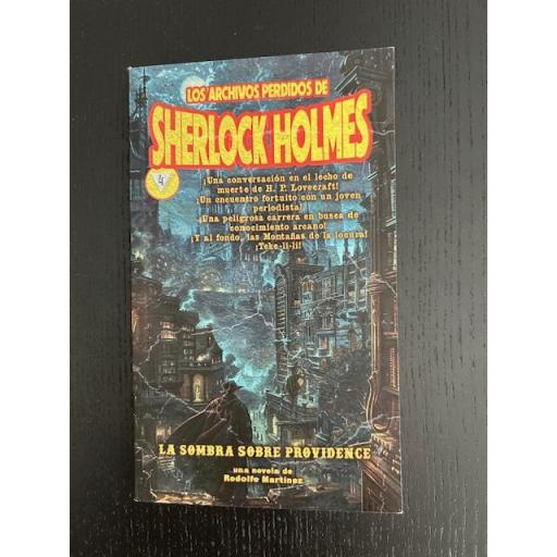 La Sombra sobre Providence (Los Archivos Perdidos de Sherlock Holmes 4)