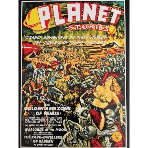 Póster portada revista Planet Stories Nº1 [0]