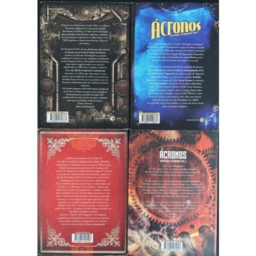 Pack Ácronos, Antología Steampunk 1-4 [1]