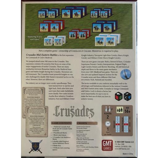 Commands & Colors: Medieval - Expansion 1: Crusades Mid-Eastern Battles I [1]