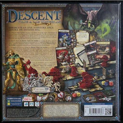 Descent: Viaje a las Tinieblas (2ª edición) + lugartenientes [1]