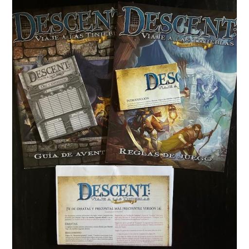 Descent: Viaje a las Tinieblas (2ª edición) + lugartenientes [4]