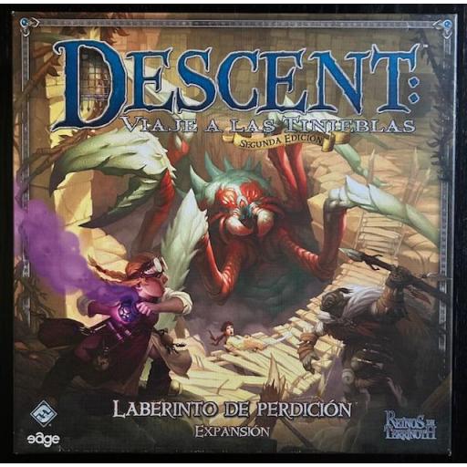 Descent: Viaje a las Tinieblas. Laberinto de Perdición + Lugarteniente Ariad y Reina Ariad
