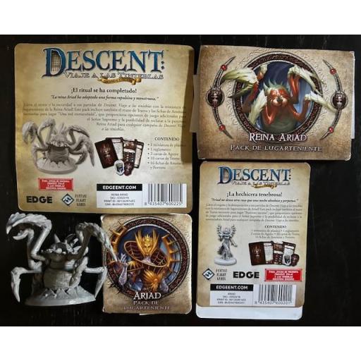 Descent: Viaje a las Tinieblas. Laberinto de Perdición + Lugarteniente Ariad y Reina Ariad [3]