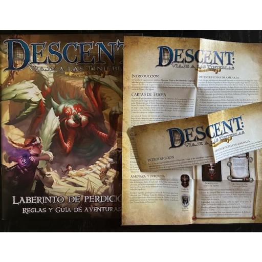 Descent: Viaje a las Tinieblas. Laberinto de Perdición + Lugarteniente Ariad y Reina Ariad [4]