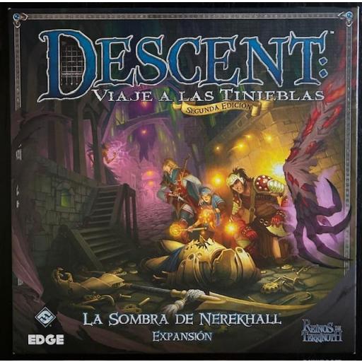 Descent: Viaje a las Tinieblas. La Sombra de Nerekhall + 4 Lugartenientes