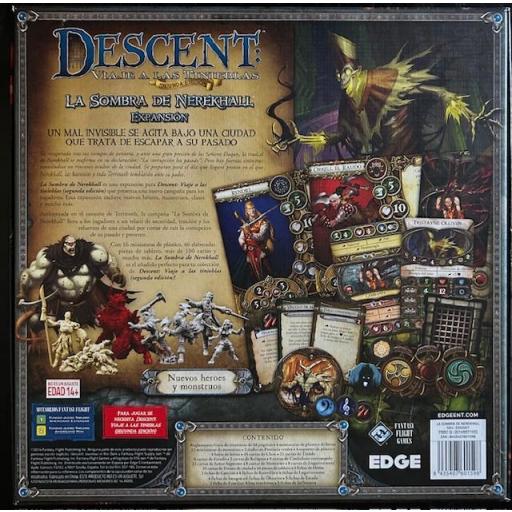 Descent: Viaje a las Tinieblas. La Sombra de Nerekhall + 4 Lugartenientes [1]