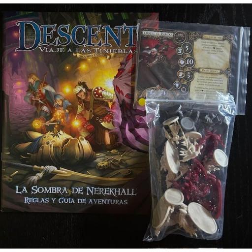 Descent: Viaje a las Tinieblas. La Sombra de Nerekhall + 4 Lugartenientes [3]