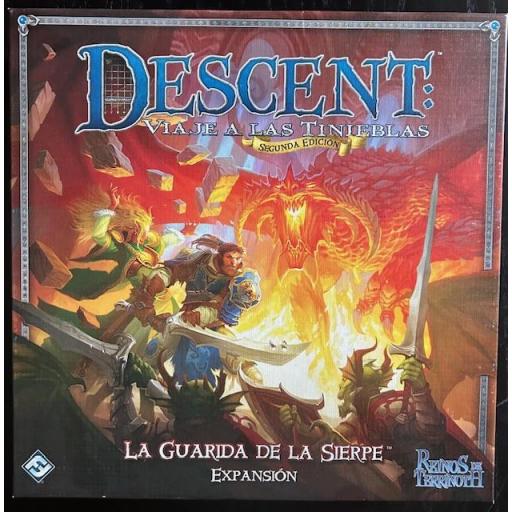 Descent: Viaje a las Tinieblas. La Guarida de la Sierpe + Lugarteniente Valyndra