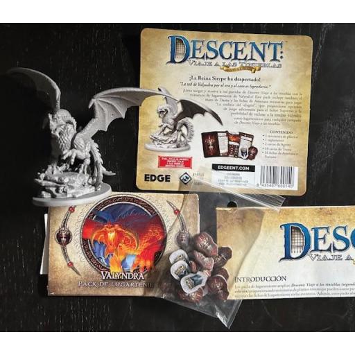 Descent: Viaje a las Tinieblas. La Guarida de la Sierpe + Lugarteniente Valyndra [4]
