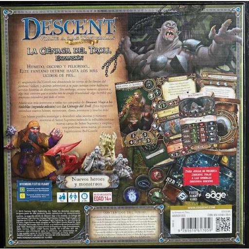 Descent: Viaje a las Tinieblas. La Ciénaga del Troll + Lugarteniente Bol´Goreth [1]