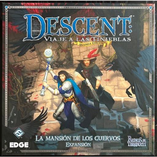 Descent: Viaje a las Tinieblas. La Mansión de los Cuervos + Lugarteniente Skarn