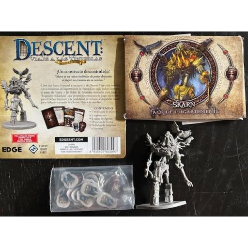 Descent: Viaje a las Tinieblas. La Mansión de los Cuervos + Lugarteniente Skarn [4]