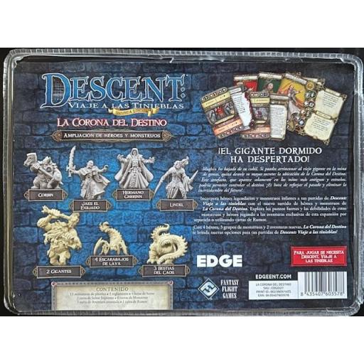 Descent: Viaje a las Tinieblas. La Corona del Destino [1]