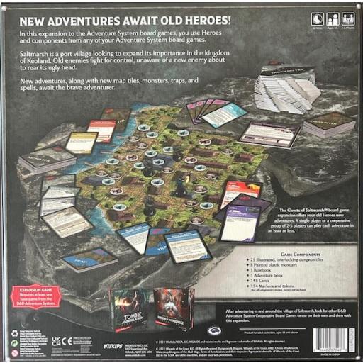 D&D Ghosts of Saltmarsh PREMIUM Boardgame [1]