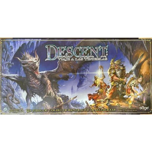 Pack Descent: Viaje a las Tinieblas (primera edición) y expansión Altar de la Desesperación más extras [0]