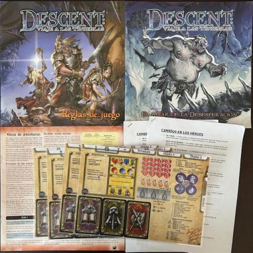 Pack Descent: Viaje a las Tinieblas (primera edición) y expansión Altar de la Desesperación más extras [4]