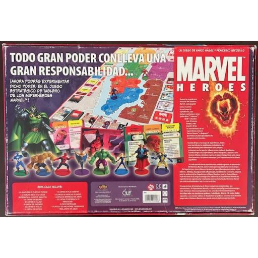 MARVEL HEROES - El juego estratégico de tablero del universo Marvel [1]