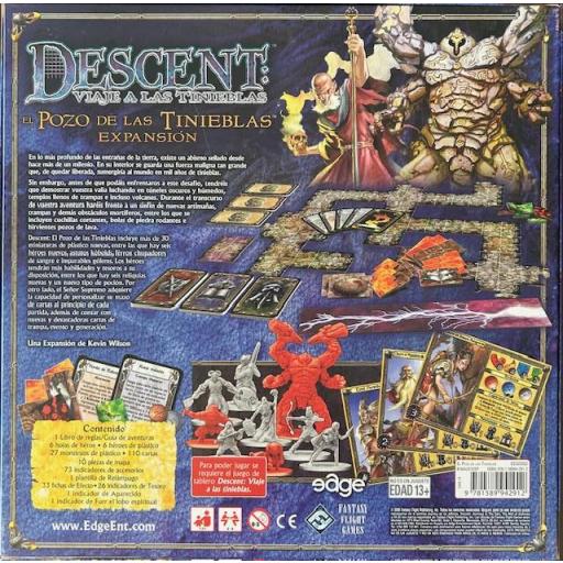 El Pozo de las Tinieblas, expansión Descent. Viaje a las tinieblas 1ª edición [1]