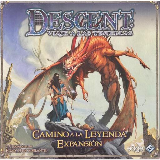 Camino a la Leyenda, expansión Descent. Viaje a las tinieblas 1ª edición