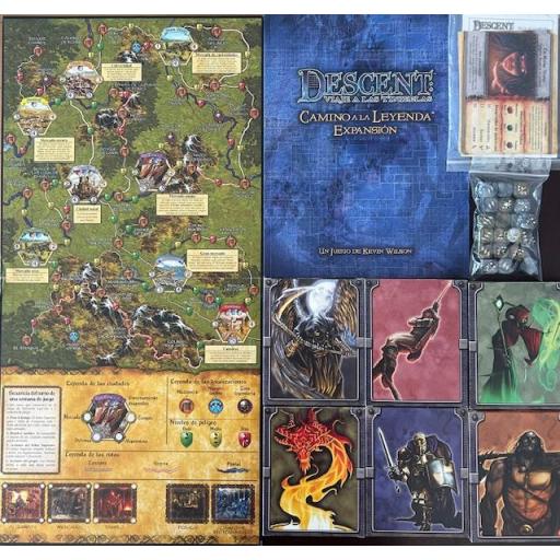 Camino a la Leyenda, expansión Descent. Viaje a las tinieblas 1ª edición [2]