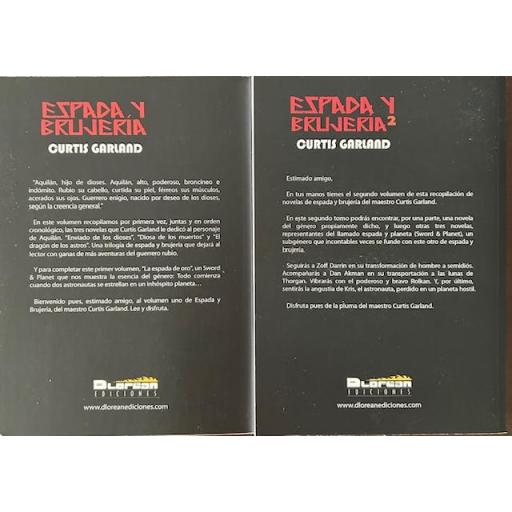 Pack Espada y Brujería 1 y 2 (Curtis Garland) [1]